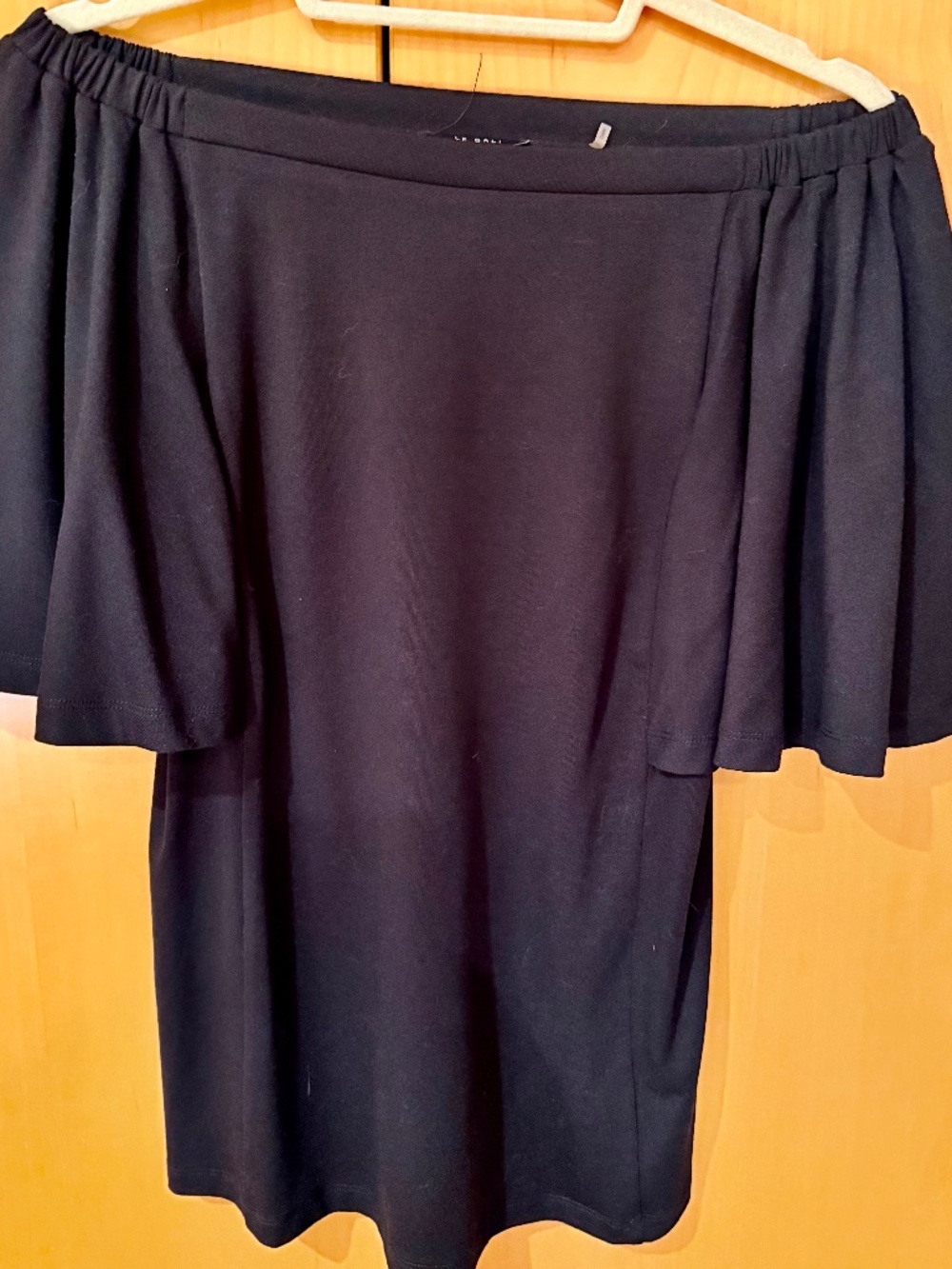 Le Gali Black "Celia" Off The Shoulder top